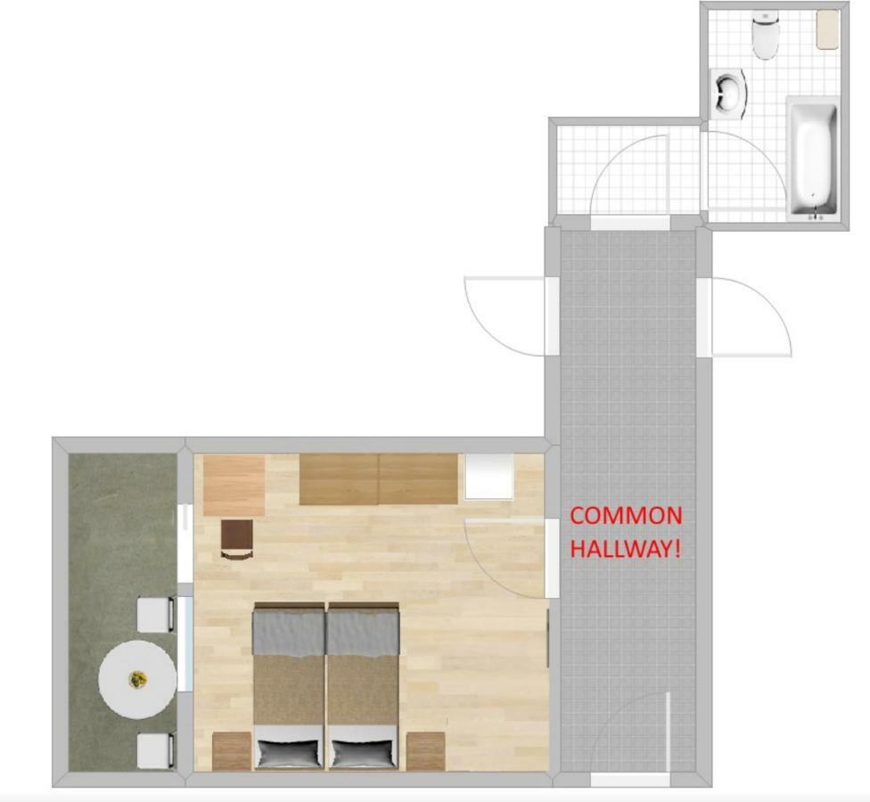 Muzic Budget Double Room 말리로시니 외부 사진